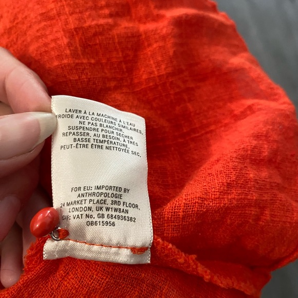 Maeve Cascade Tiered Ruffle Blouse - Picture 6 of 7